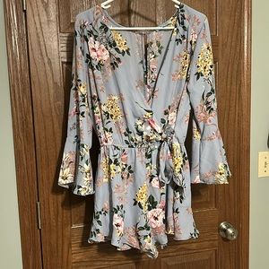 Floral romper
